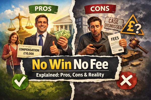 no win no fee explained - pros cons and reality