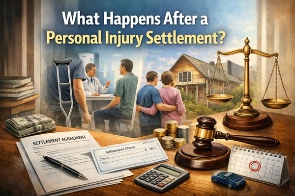 what happens after a personal injury settlement